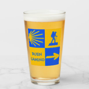 Camino de Santiago Glass