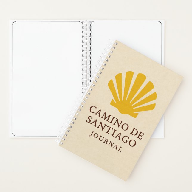 Camino de Santiago Journal Spiral Notebook (Inside)