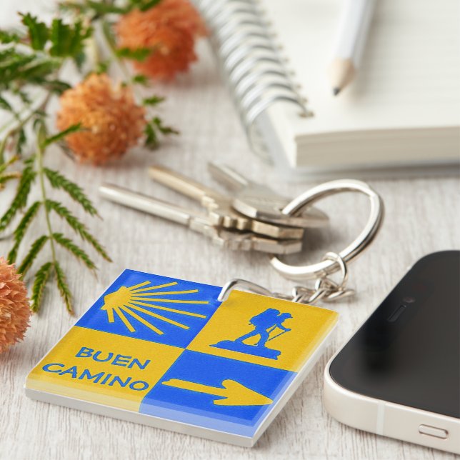 Camino de Santiago Key Ring (Front Right)