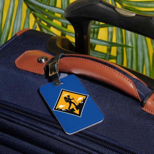 Camino de Santiago Luggage Tag (Front Insitu 1)