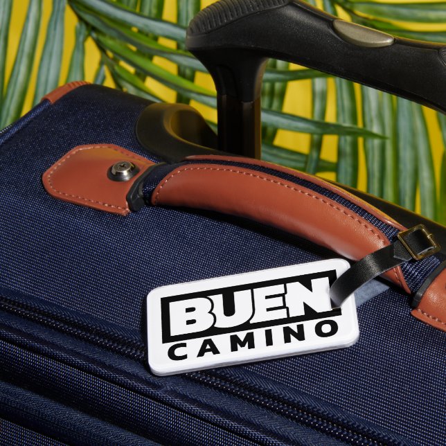 Camino de Santiago Luggage Tag (Back Insitu 1)