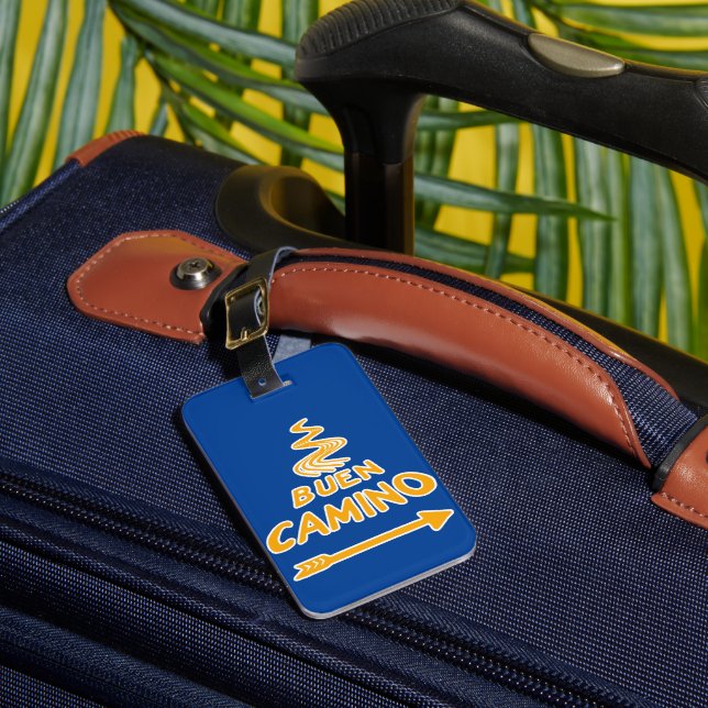 Camino de Santiago Luggage Tag (Front Insitu 1)