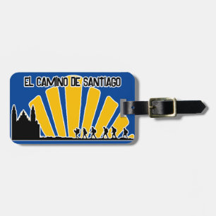 Camino de Santiago Luggage Tag