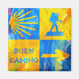 Camino de Santiago Magnet