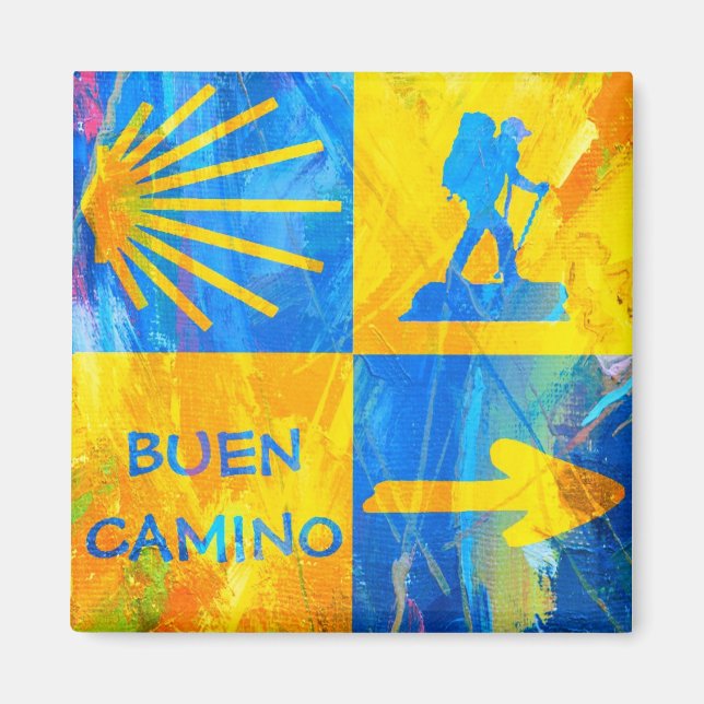 Camino de Santiago Magnet (Front)