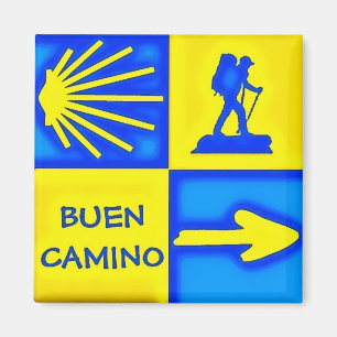 Camino de Santiago Magnet