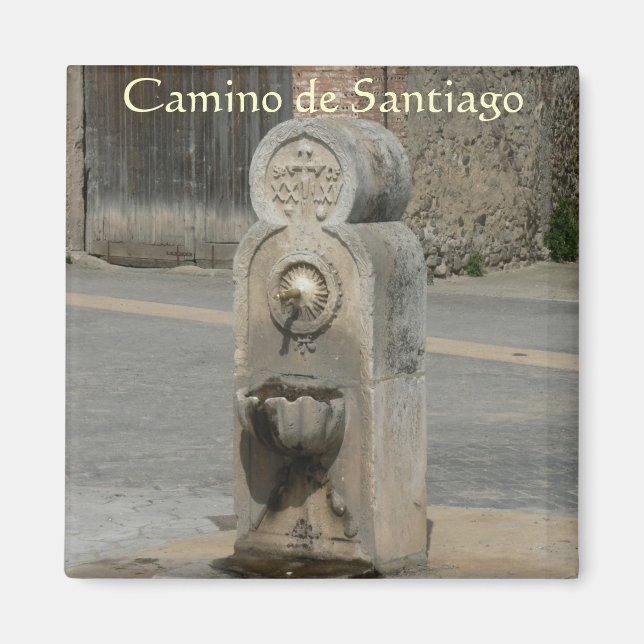 Camino de Santiago Magnet (Front)