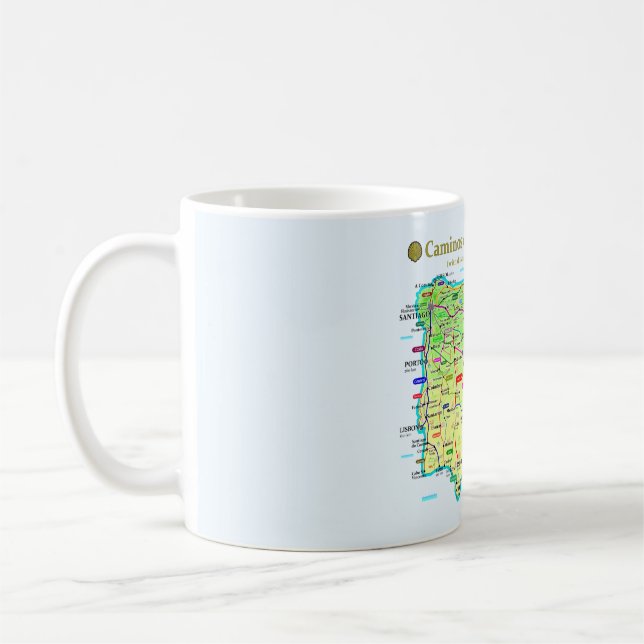 Camino de Santiago Mug (Left)