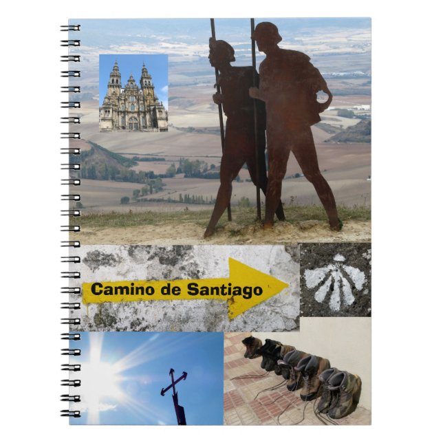 Camino de Santiago Notebook (Front)