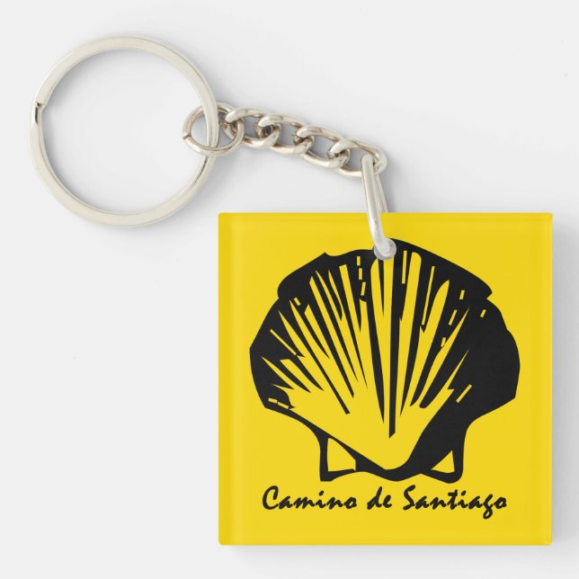 Camino de Santiago, Pilgrim's Key Ring (Front)