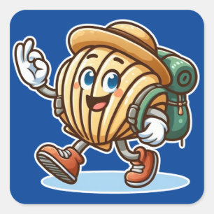 Camino de Santiago Square Sticker