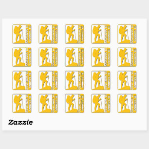 Camino de Santiago Square Sticker