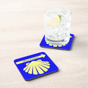 Camino de Santiago Symbols Coaster