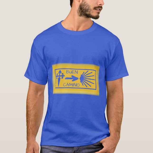 Camino de Santiago T-Shirt (Front)
