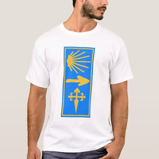 Camino de Santiago T-Shirt (Front)