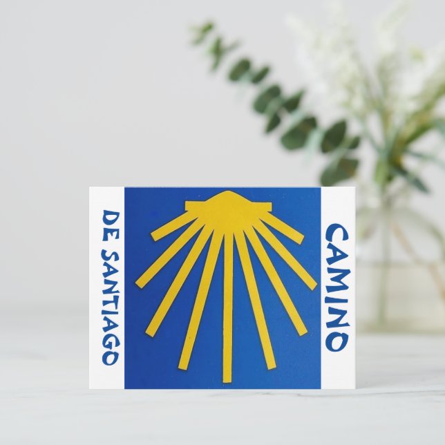 Camino de Santiago The way of st James 0002 Postcard (Standing Front)