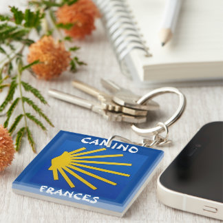 Camino de Santiago The way of st James 0003 Key Ring