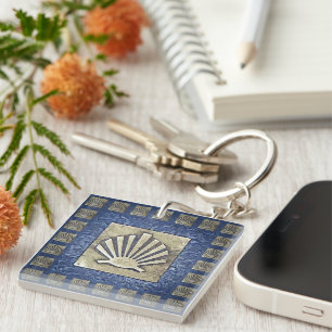 Camino de Santiago The way of st James 0031 Key Ring