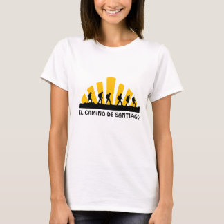 Camino de Santiago The way of st James 0040 T-Shirt