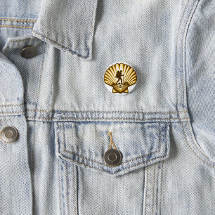 Camino de Santiago The way of st James 0097 3 Cm Round Badge