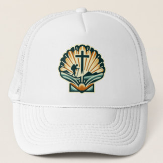 Camino de Santiago The way of st James 0194 Trucker Hat