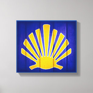 Camino de Santiago The way of st James 0236 Canvas Print