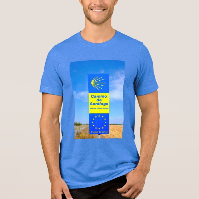 Camino de Santiago Tri-Blend Shirt (Front)