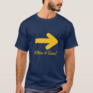 Camino Yellow Arrow Pilgrimage tshirt