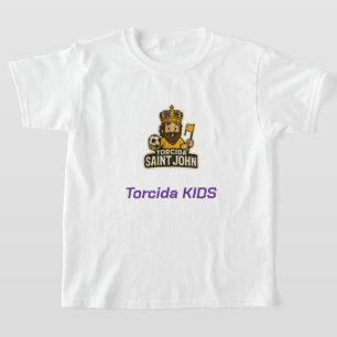 Camisa Infantil Torcida Kids Saint John FC. T-Shirt