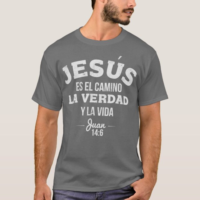 Camisas Cristianas sobre Jesus  Christian  in T-Shirt (Front)
