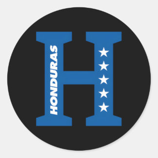 Camisas De Honduras Camisas Catrachas From Hondura Classic Round Sticker