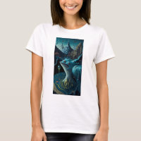 Camiseta artist style big fish