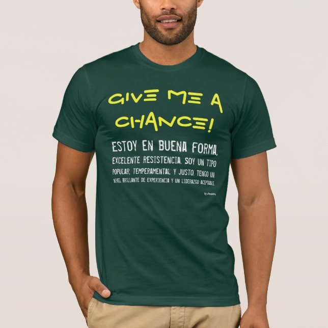 Camiseta CHANCE T-Shirt (Front)