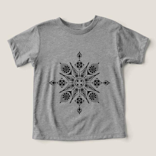 Camiseta de mandala (Design Front)