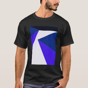 Camiseta estilo abstracto geométrico original T-Shirt
