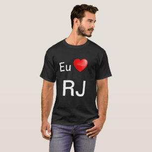 Camiseta Eu amo Rio de Janeiro T-Shirt