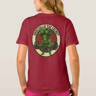 Camiseta Infantil Broccoli is the Secret - Back T-Shirt