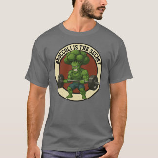 Camiseta Masc. Broccoli is the Secret - Front T-Shirt