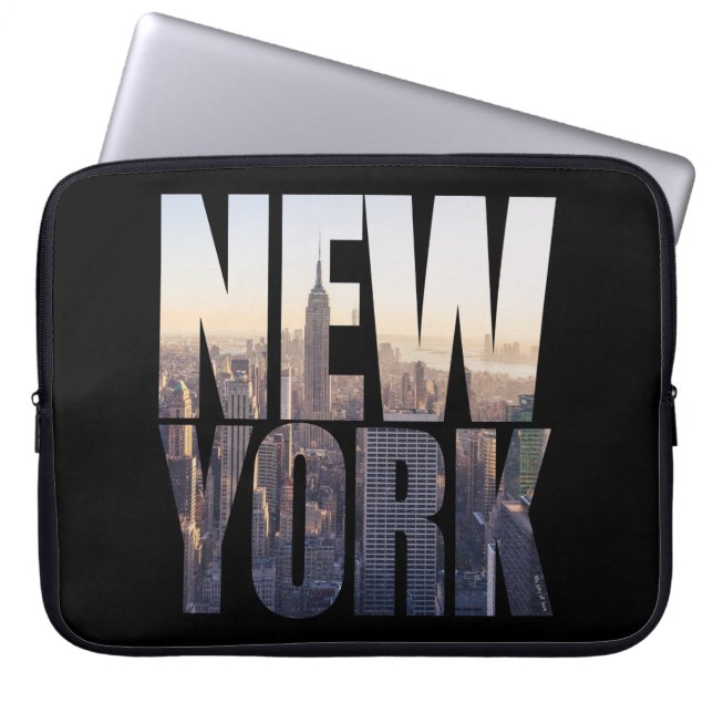 Camiseta New York - My city of love Laptop Sleeve (Front)