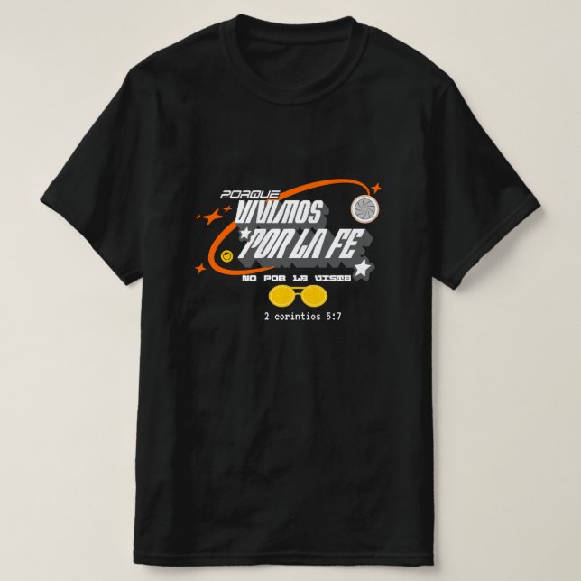 Camiseta para hombres bienaventurados T-Shirt (Design Front)