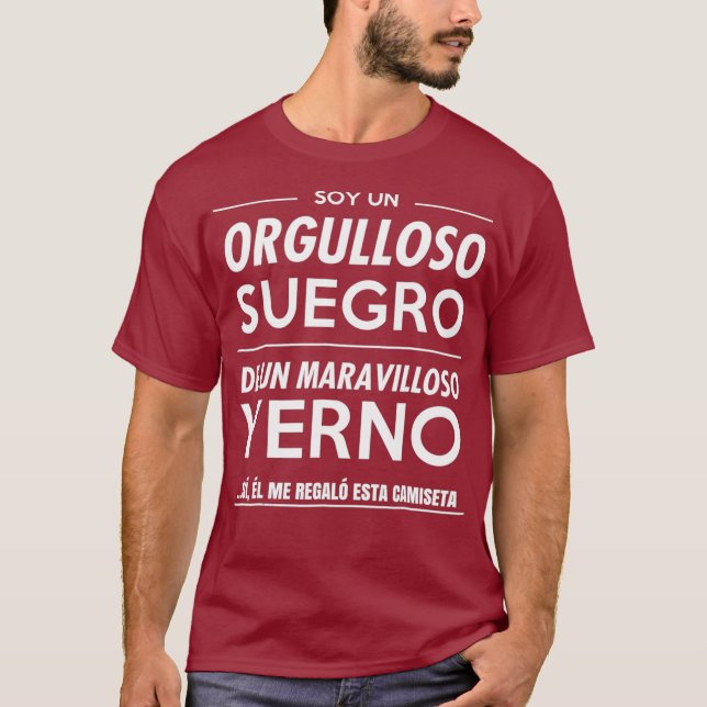 Camiseta Regalo para Suegro Father in Law de T-Shirt (Front)
