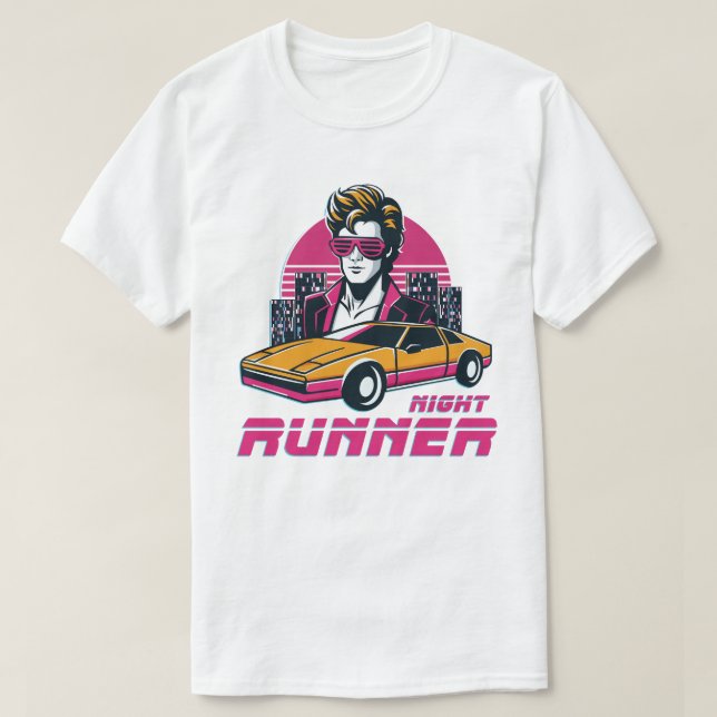 camiseta retro unisex blanca T-Shirt (Design Front)