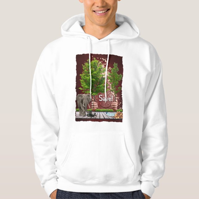 CAMISETA SAVE! HOODIE (Front)
