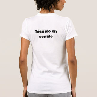 Camiseta técnico en sonido T-Shirt