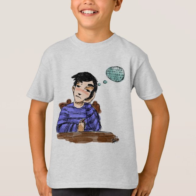 camisetaniñoinformatico T-Shirt (Front)