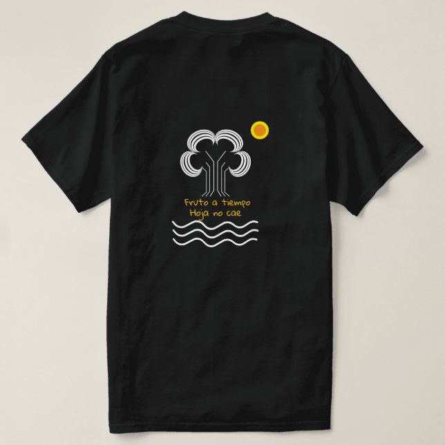 Camisetas con diseño inspirado en el Salmos 1 T-Shirt (Design Back)