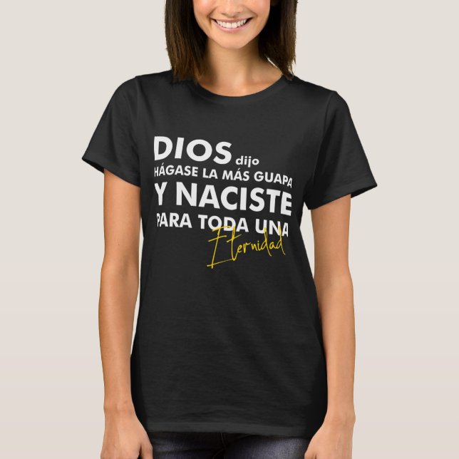 Camisetas cristianas mujer Regalo para novia San T-Shirt (Front)