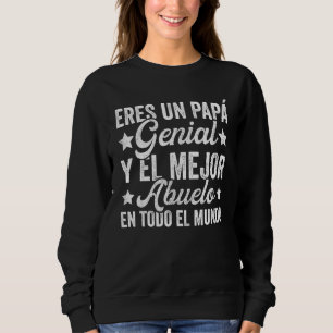 Camisetas Para El Dia Del Padre Apparel Papa Mejor Sweatshirt