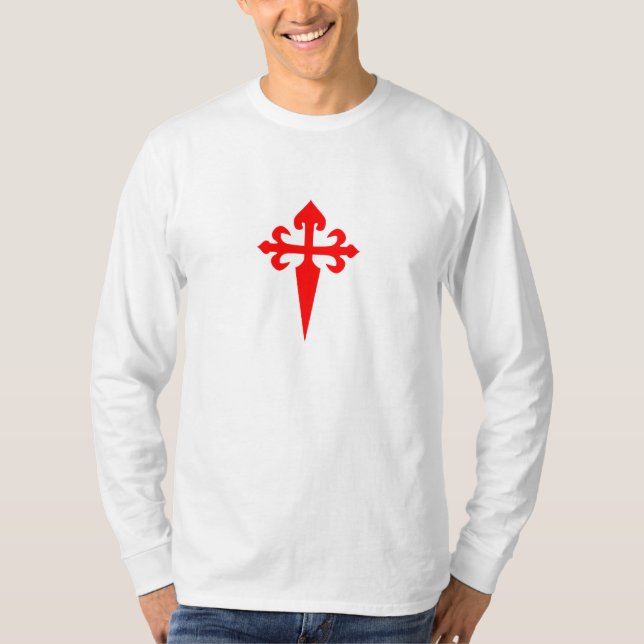 Camisia Catholica Militariae Crucis S. Jacob T-Shirt (Front)