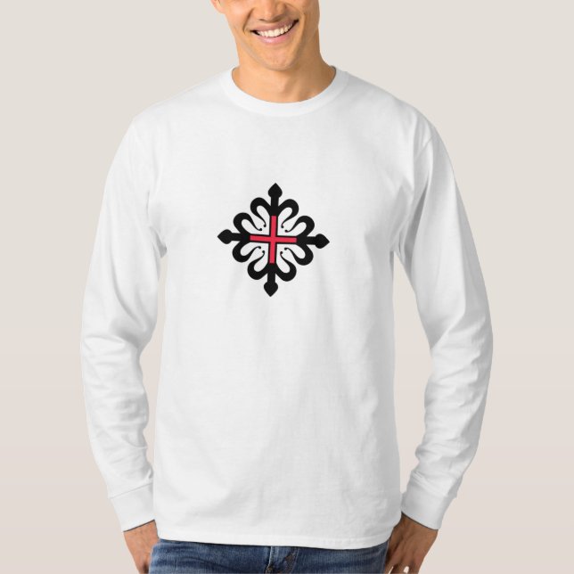 Camisia Militiae de Sancta Maria de Montesa T-Shirt (Front)